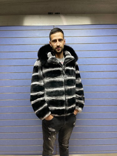 Luxury rex chinchilla bomber - luxury,